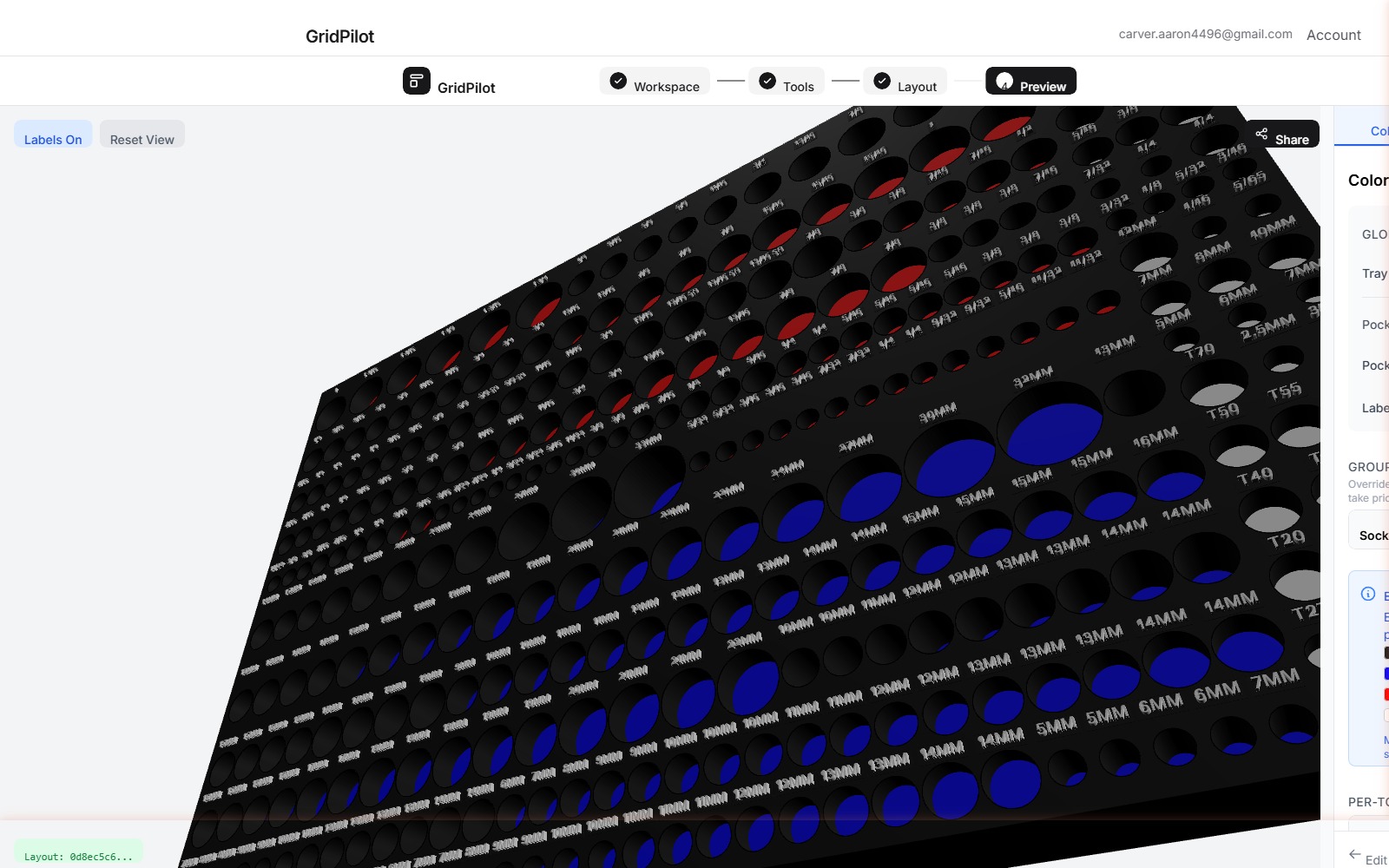 Preview in 3D and export print-ready files